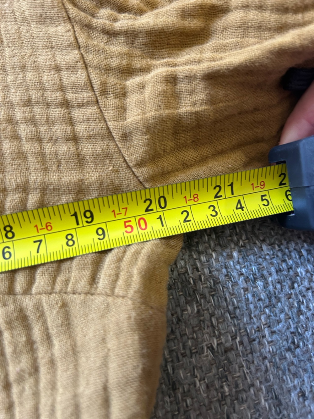 Madewell Lightspun Peplum Top in Camel Brown | Size Medium Classic Chic - Picture 12 of 14